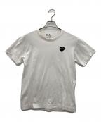 PLAY COMME des GARCONSプレイコムデギャルソン）の古着「Tシャツ」｜ホワイト