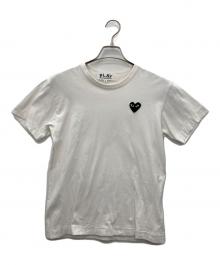 PLAY COMME des GARCONS（プレイコムデギャルソン）の古着「Tシャツ」｜ホワイト