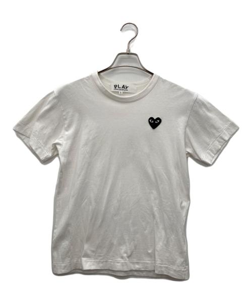 PLAY COMME des GARCONS（プレイコムデギャルソン）PLAY COMME des GARCONS (プレイコムデギャルソン) Tシャツ ホワイト サイズ:Sの古着・服飾アイテム