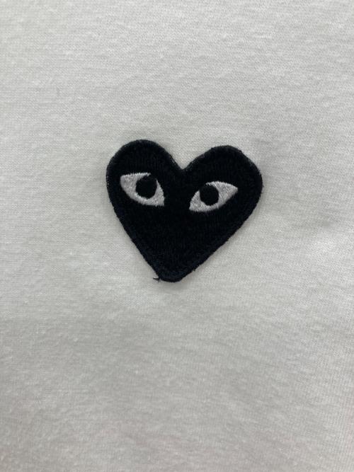 PLAY COMME des GARCONS（プレイコムデギャルソン）PLAY COMME des GARCONS (プレイコムデギャルソン) Tシャツ ホワイト サイズ:Sの古着・服飾アイテム