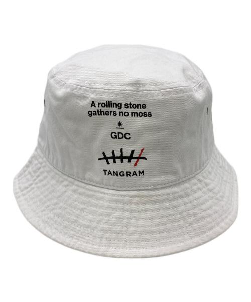 GDC（ジーディーシー）GDC (ジーディーシー) tangram (タングラム) バケットハット ホワイト 未使用品の古着・服飾アイテム