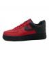 NIKE (ナイキ) AIR FORCE 1 '07 LV8  レッド×ブラック サイズ:26.5cm：8000円