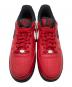 中古・古着 NIKE (ナイキ) AIR FORCE 1 '07 LV8  レッド×ブラック サイズ:26.5cm：8000円