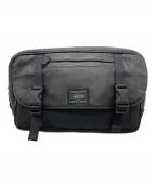 PORTERポーター）の古着「ZOOM WAIST BAG」｜ブラック