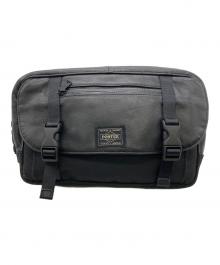PORTER（ポーター）の古着「ZOOM WAIST BAG」｜ブラック
