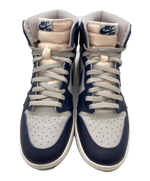 NIKE（ナイキ）NIKE (ナイキ) AIR JORDAN 1 HIGH 85 “George town'  ネイビー×グレー サイズ:27.0の古着・服飾アイテム