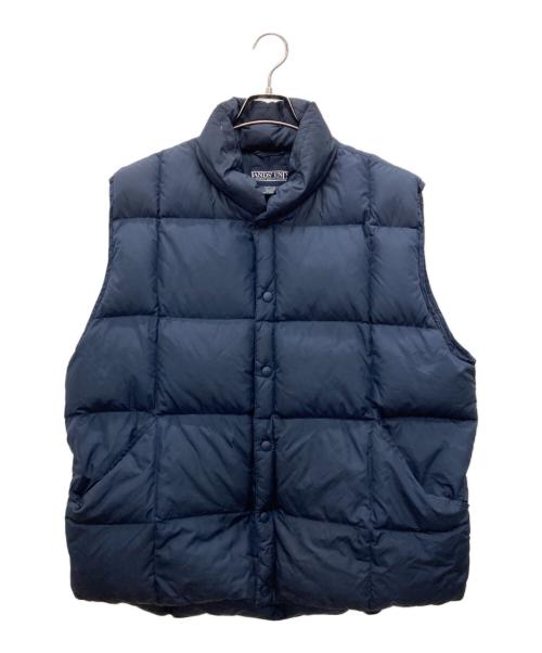 LAND'S END（ランズエンド）LAND'S END (ランズエンド) 中綿ベスト ネイビー サイズ:Lの古着・服飾アイテム
