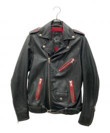 DIESEL（ディーゼル）の古着「レザージャケット」｜ブラック