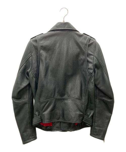 DIESEL（ディーゼル）DIESEL (ディーゼル) レザージャケット ブラック サイズ:Sの古着・服飾アイテム