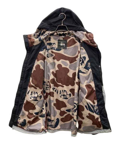 stussy（ステューシー）stussy (ステューシー) マウンテンパーカー ブラック サイズ:Lの古着・服飾アイテム