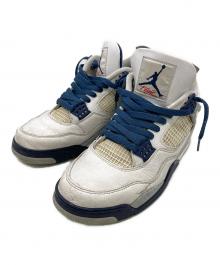 NIKE（ナイキ）の古着「Air Jordan 4 "Midnight Navy"」｜ネイビー×ホワイト