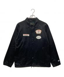 Champion（チャンピオン）の古着「コーチジャケット」｜ブラック