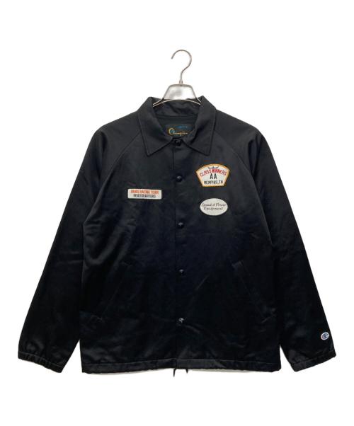 Champion（チャンピオン）Champion (チャンピオン) コーチジャケット ブラック サイズ:Ｍの古着・服飾アイテム