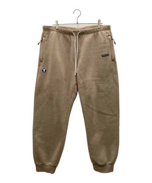 Aape BY A BATHING APE（エーエイプ バイ アベイシングエイプ）AAPE BY A BATHING APE (エーエイプ バイ アベイシングエイプ) スウェットパンツ ベージュ サイズ:XXLの古着・服飾アイテム