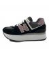 NEW BALANCE (ニューバランス) スニーカー ブラック サイズ:24.0cm：5000円