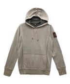 DIESELディーゼル）の古着「プルオーバーパーカー」｜アイボリー