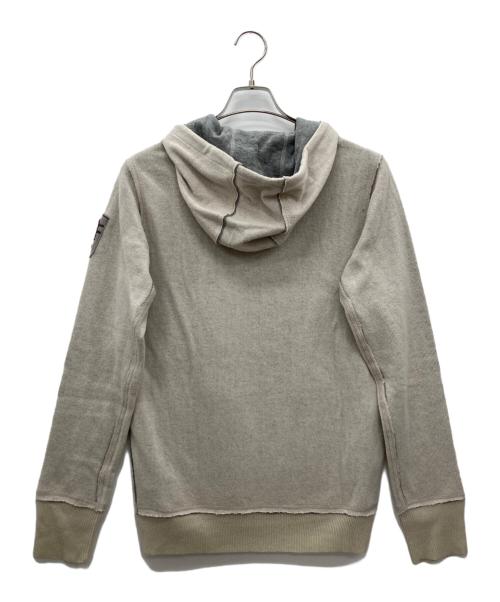 DIESEL（ディーゼル）DIESEL (ディーゼル) プルオーバーパーカー アイボリー サイズ:Sの古着・服飾アイテム