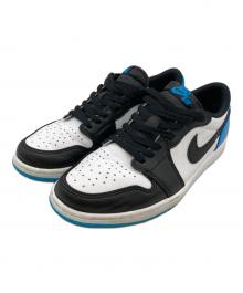 NIKE（ナイキ）の古着「AIR JORDAN 1 RETRO LOW OG SP TRAVIS SCOTT」｜ホワイト×ブルー