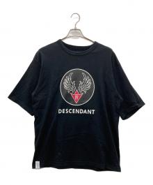 DESCENDANT（ディセンダント）の古着「ロゴTシャツ」｜ブラック