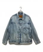 LEVI'S PReMIUMリーバイス プレミアム）の古着「TYPE1 TRUCKER JACKET」｜ブルー