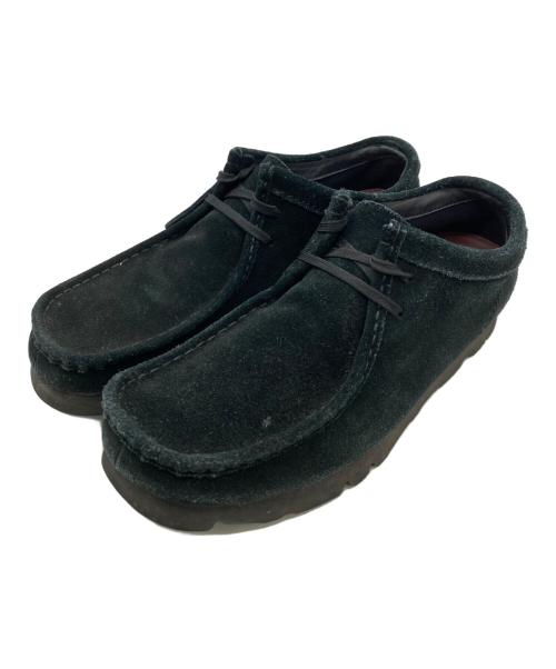 CLARKS（クラークス）CLARKS (クラークス) モカシンシューズ ブラック サイズ:27.0の古着・服飾アイテム