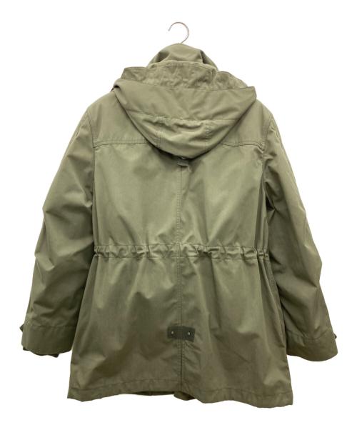 LACOSTE（ラコステ）LACOSTE (ラコステ) ライナー付ミリタリージャケット オリーブ×ホワイト サイズ:SMの古着・服飾アイテム