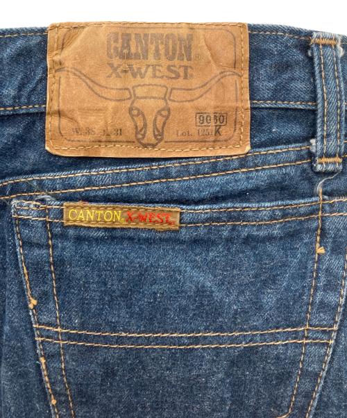 CANTON（キャントン）CANTON (キャントン) デニムパンツ インディゴ サイズ:W38の古着・服飾アイテム