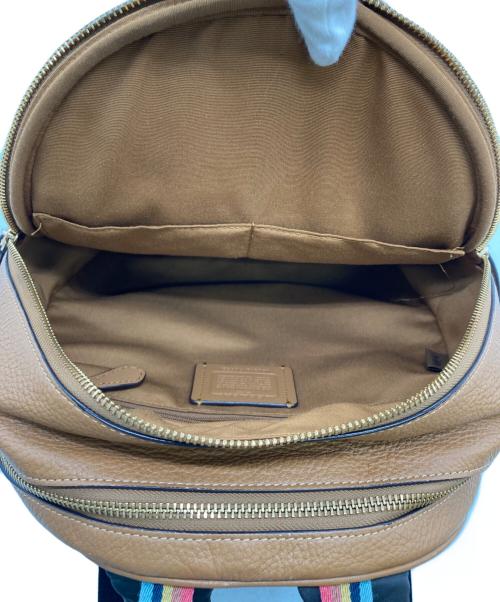 COACH（コーチ）COACH (コーチ) リュック キャメルの古着・服飾アイテム