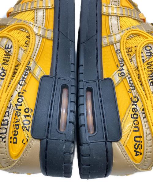 NIKE（ナイキ）NIKE (ナイキ) OFFWHITE (オフホワイト) Air Rubber Dunk オレンジ サイズ:27.0の古着・服飾アイテム