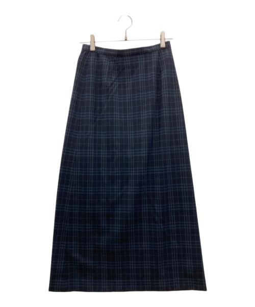 BURBERRY LONDON（バーバリーロンドン）BURBERRY LONDON (バーバリーロンドン) ロングスカート ネイビー サイズ:Lの古着・服飾アイテム