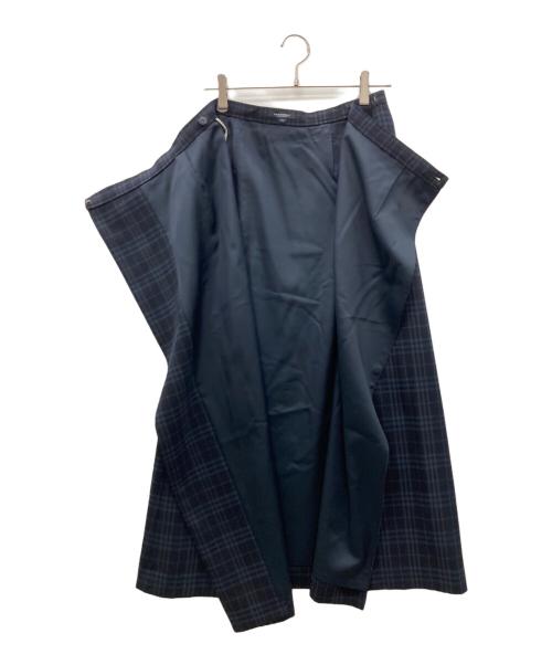 BURBERRY LONDON（バーバリーロンドン）BURBERRY LONDON (バーバリーロンドン) ロングスカート ネイビー サイズ:Lの古着・服飾アイテム