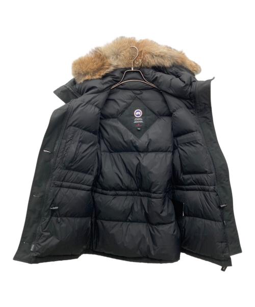 CANADA GOOSE（カナダグース）CANADA GOOSE (カナダグース) CHARLOTTE PARKA ブラック サイズ:Mの古着・服飾アイテム