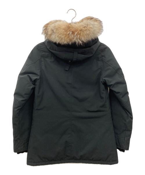 CANADA GOOSE（カナダグース）CANADA GOOSE (カナダグース) CHARLOTTE PARKA ブラック サイズ:Mの古着・服飾アイテム