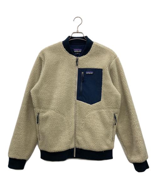 Patagonia（パタゴニア）Patagonia (パタゴニア) RETRO-X BOMBER JACKET アイボリー サイズ:Mの古着・服飾アイテム