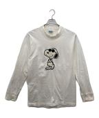 PEANUTSピーナッツ）の古着「長袖Tシャツ」｜ホワイト