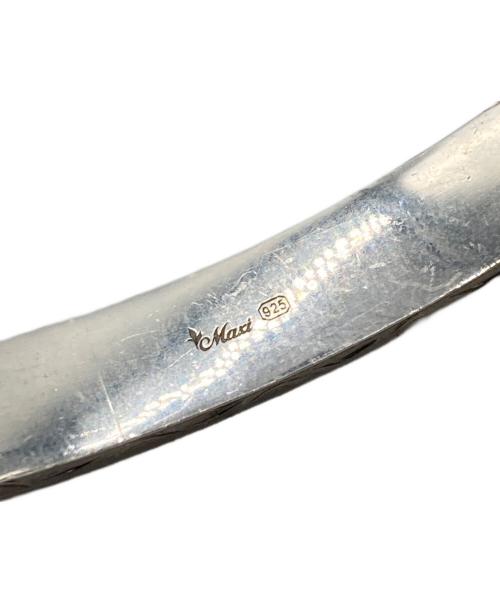 Maxi（マキシ）Maxi (マキシ) オープンバングル シルバーの古着・服飾アイテム