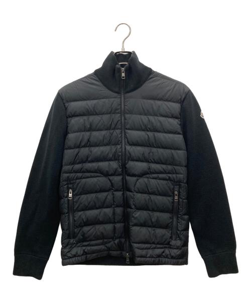 MONCLER（モンクレール）MONCLER (モンクレール) ダウンジャケット ブラック サイズ:Ｍの古着・服飾アイテム
