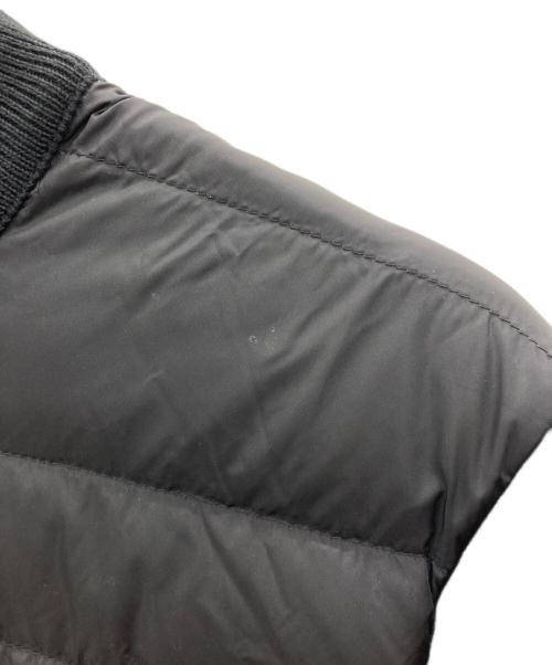 MONCLER（モンクレール）MONCLER (モンクレール) ダウンジャケット ブラック サイズ:Ｍの古着・服飾アイテム