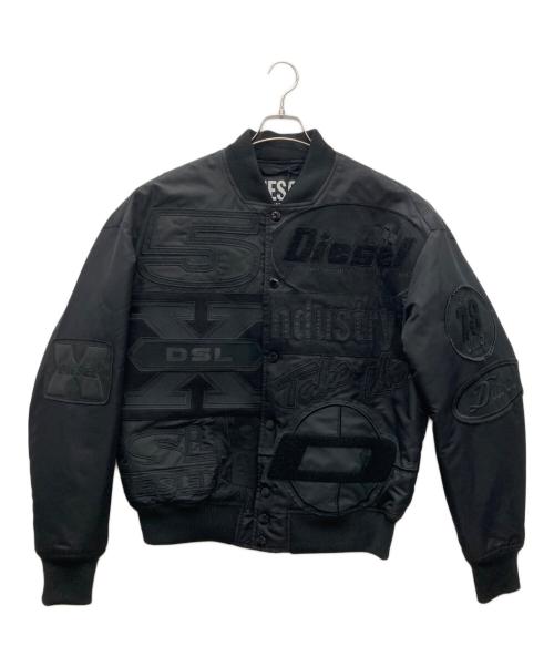 DIESEL（ディーゼル）DIESEL (ディーゼル) スタジャン ブラック サイズ:L 未使用品の古着・服飾アイテム