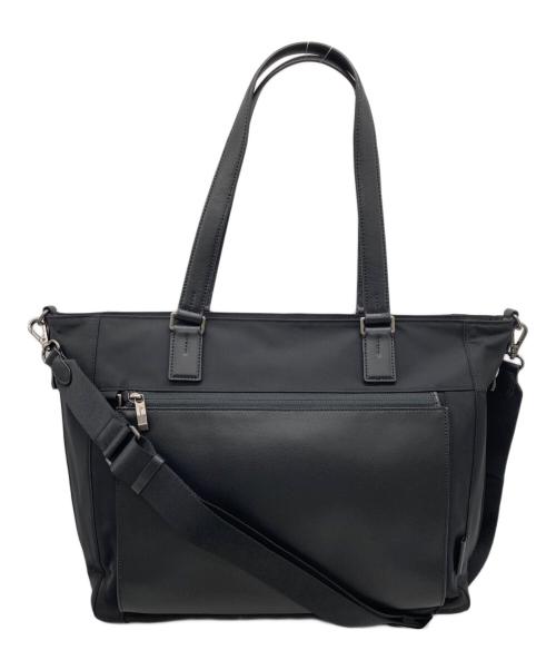 Aquascutum（アクアスキュータム）Aquascutum (アクアスキュータム) TEC.3 2way Tote Bag ブラックの古着・服飾アイテム