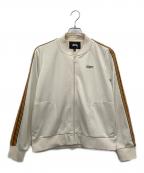 stussyステューシー）の古着「ジャージトップ」｜アイボリー