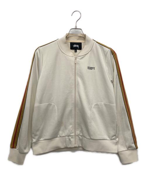 stussy（ステューシー）stussy (ステューシー) ジャージトップ アイボリー サイズ:Ｍの古着・服飾アイテム