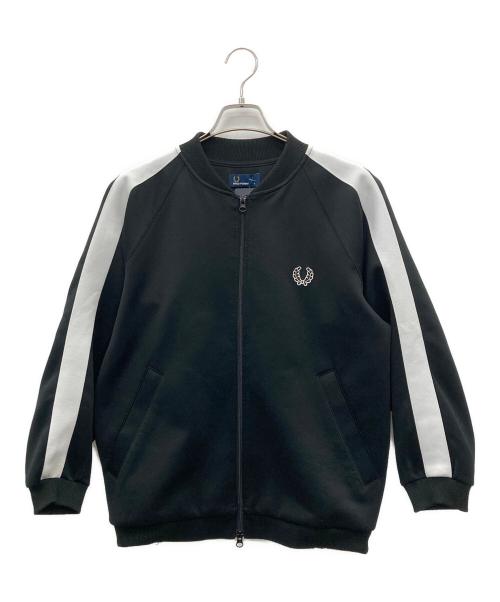 FRED PERRY（フレッドペリー）FRED PERRY (フレッドペリー) ジャージトップ ブラック サイズ:Sの古着・服飾アイテム