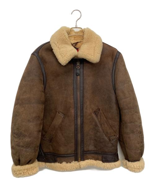 Schott（ショット）Schott (ショット) フライトジャケット ブラウン サイズ:34の古着・服飾アイテム