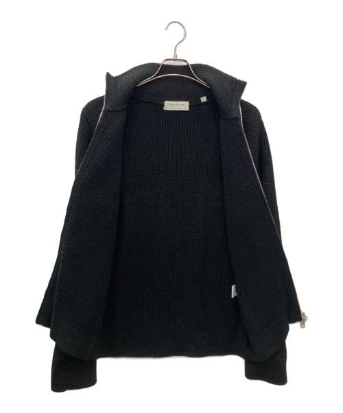 TOMORROW LAND tricot（トゥモローランド トリコ）TOMORROW LAND tricot (トゥモローランド トリコ) ジップニット ブラック サイズ:XSの古着・服飾アイテム
