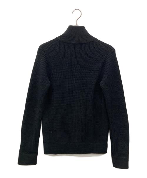 TOMORROW LAND tricot（トゥモローランド トリコ）TOMORROW LAND tricot (トゥモローランド トリコ) ジップニット ブラック サイズ:XSの古着・服飾アイテム