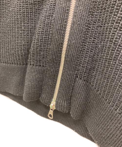 TOMORROW LAND tricot（トゥモローランド トリコ）TOMORROW LAND tricot (トゥモローランド トリコ) ジップニット ブラック サイズ:XSの古着・服飾アイテム
