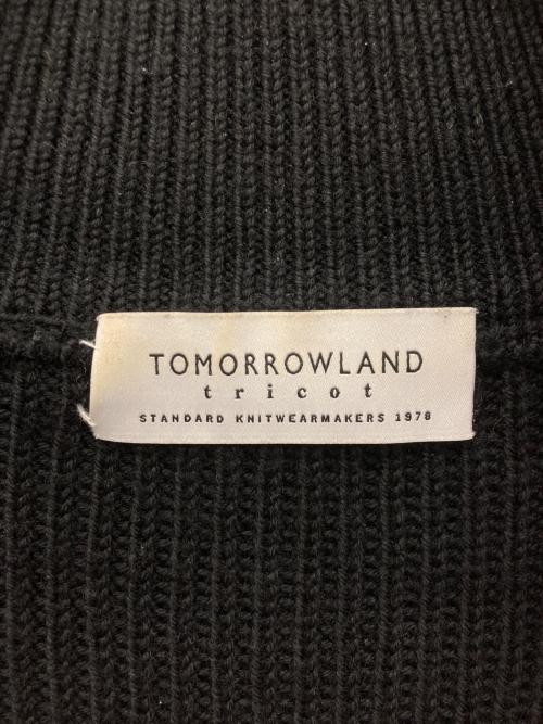 TOMORROW LAND tricot（トゥモローランド トリコ）TOMORROW LAND tricot (トゥモローランド トリコ) ジップニット ブラック サイズ:XSの古着・服飾アイテム