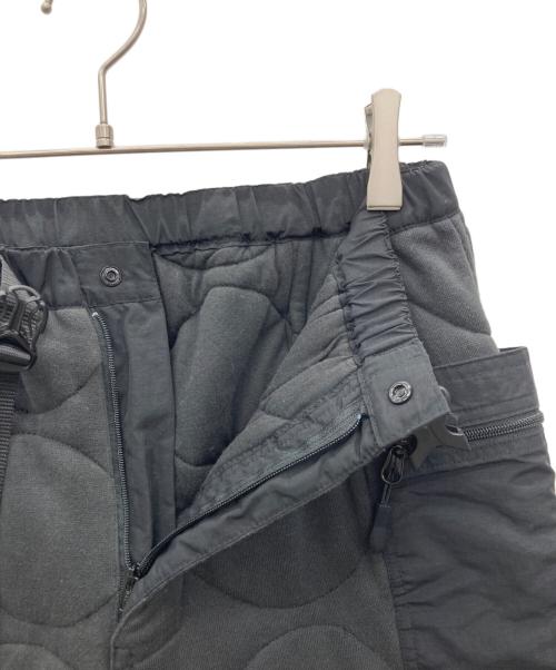 GRIP SWANY（グリップスワニー）GRIP SWANY (グリップスワニー) キルトパンツ ブラック サイズ:Mの古着・服飾アイテム