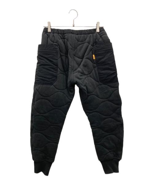 GRIP SWANY（グリップスワニー）GRIP SWANY (グリップスワニー) キルトパンツ ブラック サイズ:Mの古着・服飾アイテム